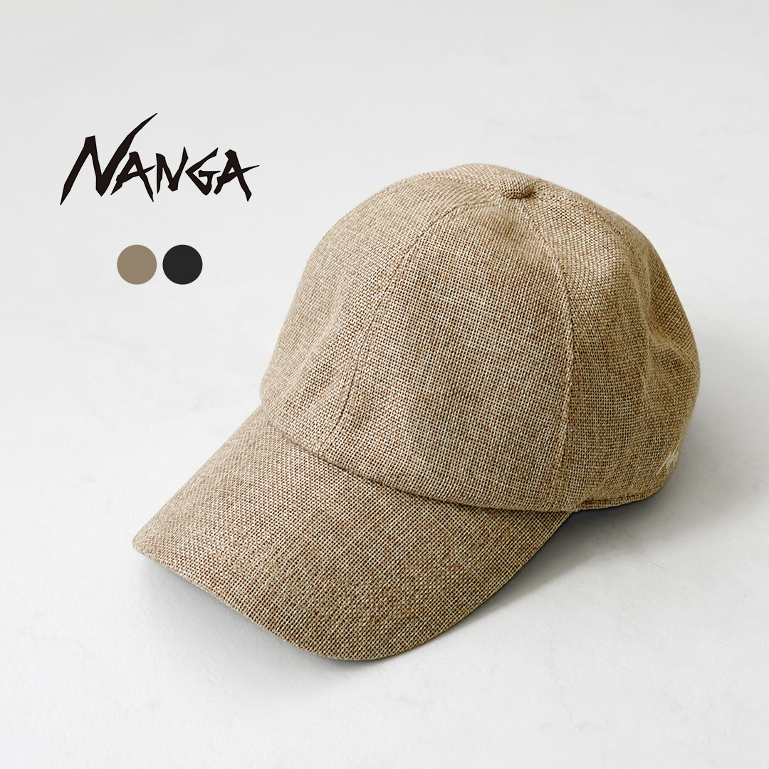 NANGA（ナンガ） ジュートライク サンシェード キャップ / メンズ 帽子 ベースボールキャップ メッシュ | 
