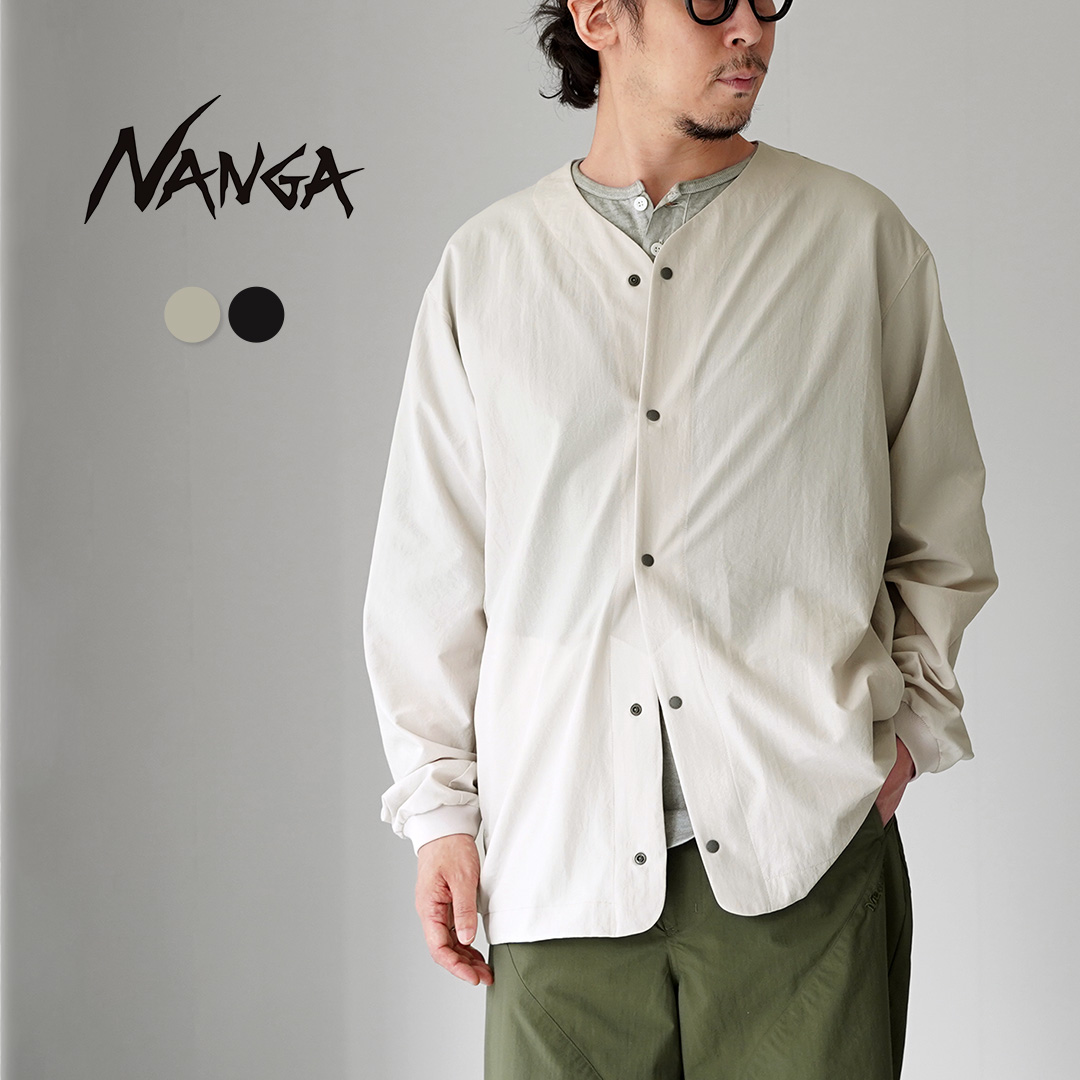 NANGA（ナンガ） ドットエアー コンフィー カーディガン / メンズ 吸水速乾 ストレッチ | NANGA