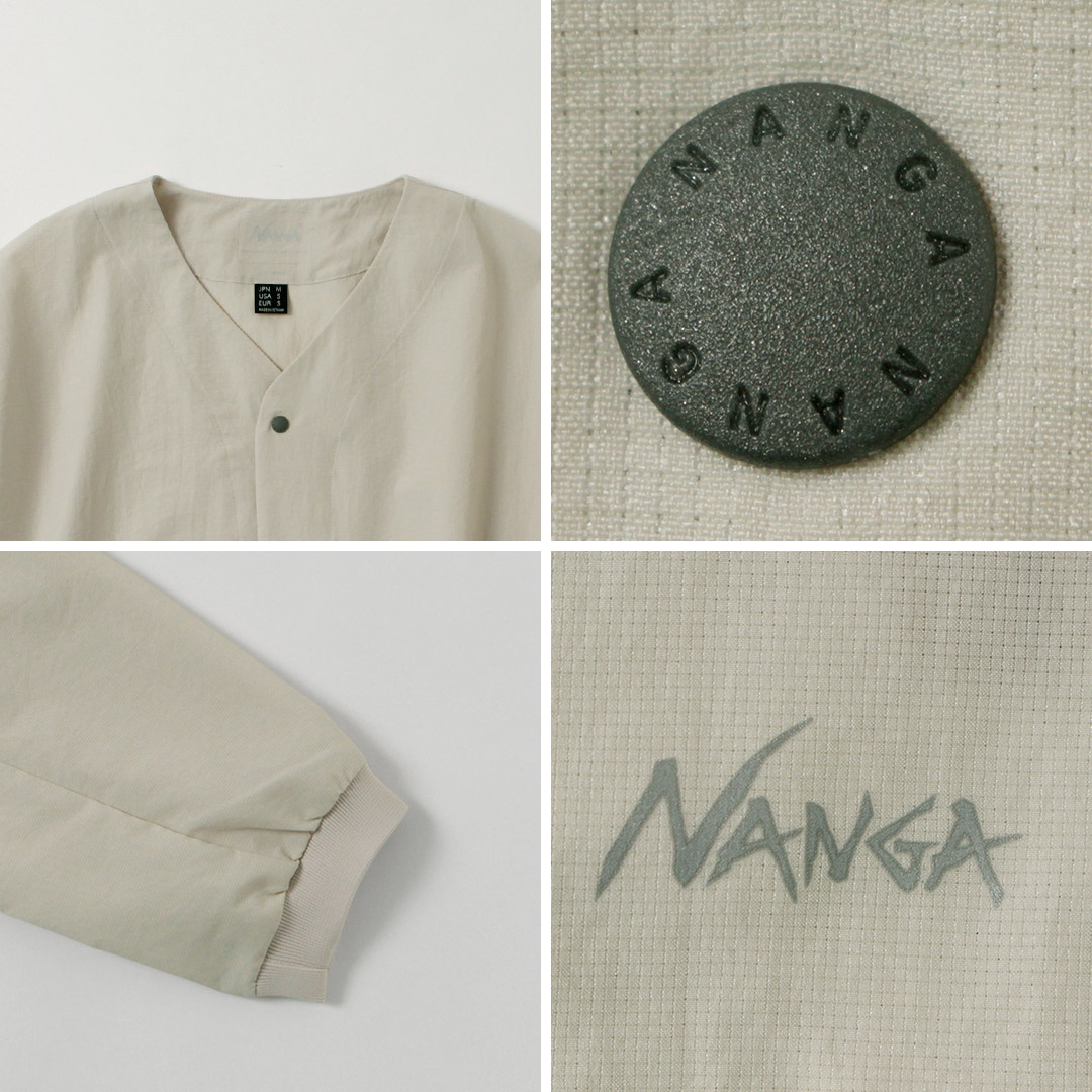 NANGA（ナンガ） ドットエアー コンフィー カーディガン / メンズ 吸水速乾 ストレッチ | NANGA | 17
