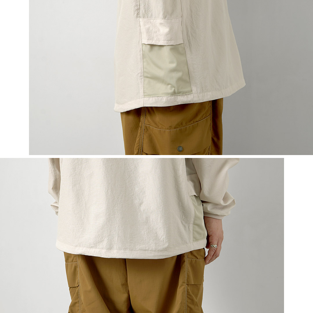 NANGA（ナンガ） ドットエアー コンフィー ロングスリーブTシャツ / メンズ 長袖 ロンT アウトドア 吸水速乾 ストレッチ | NANGA | 14