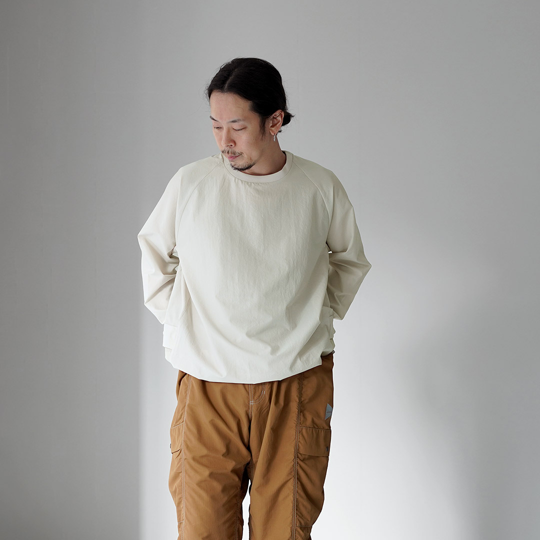 NANGA（ナンガ） ドットエアー コンフィー ロングスリーブTシャツ / メンズ 長袖 ロンT アウトドア 吸水速乾 ストレッチ | NANGA | 16