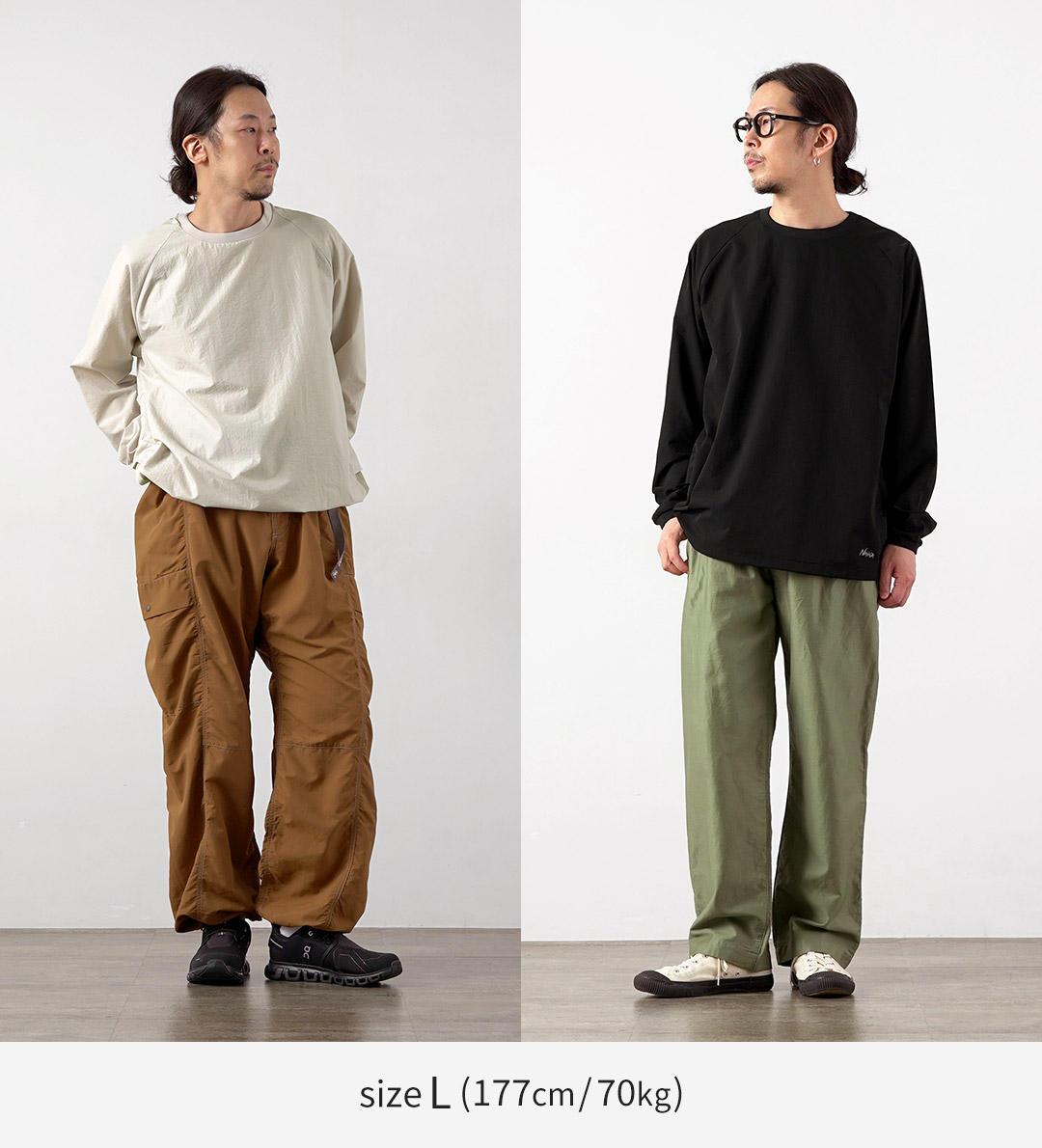 NANGA(ナンガ) ドットエア コンフィー ロングスリーブTシャツ / メンズ 長袖 ロンT アウトドア 吸水速乾 ストレッチ 関連画像3
