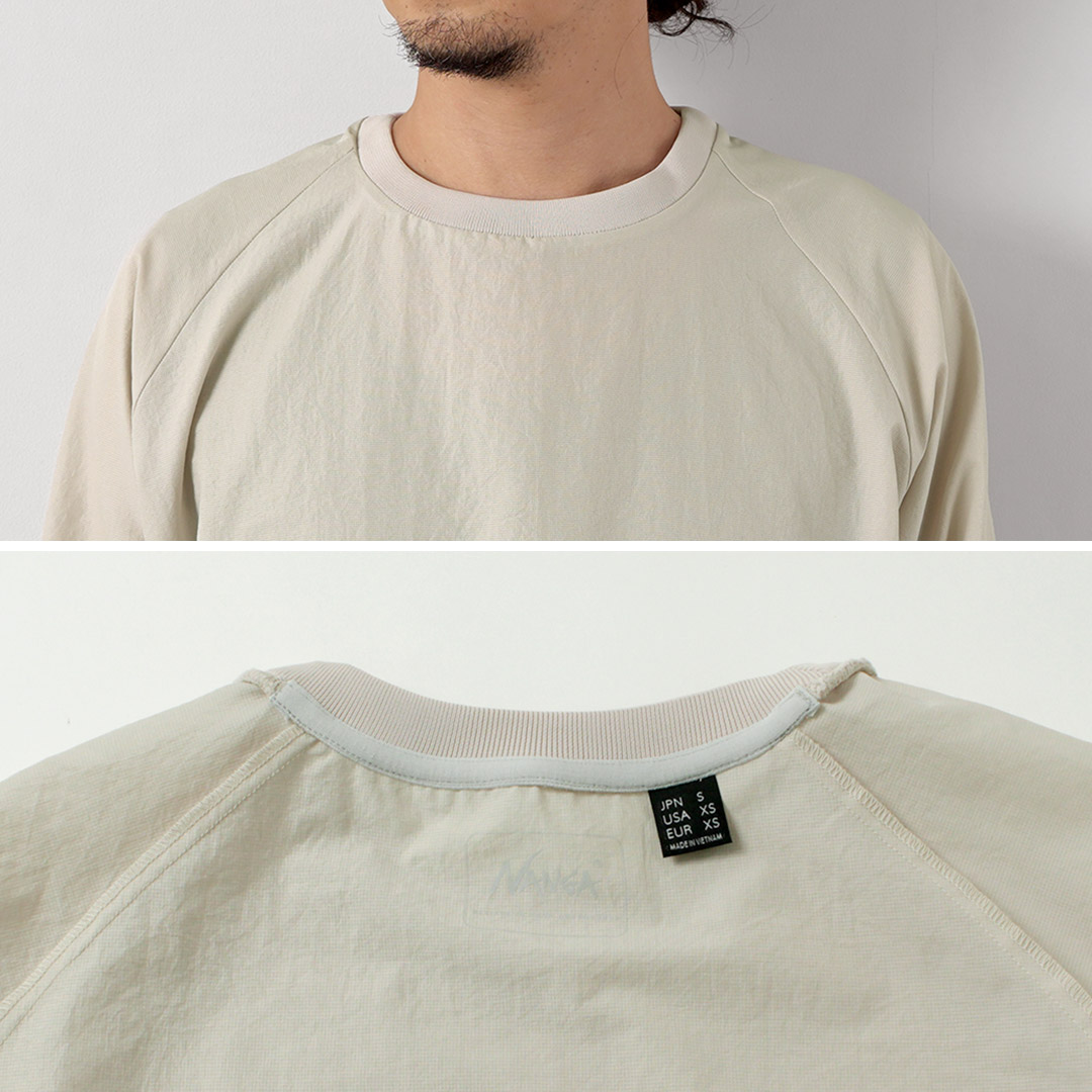 NANGA（ナンガ） ドットエアー コンフィー ロングスリーブTシャツ / メンズ 長袖 ロンT アウトドア 吸水速乾 ストレッチ | NANGA | 10