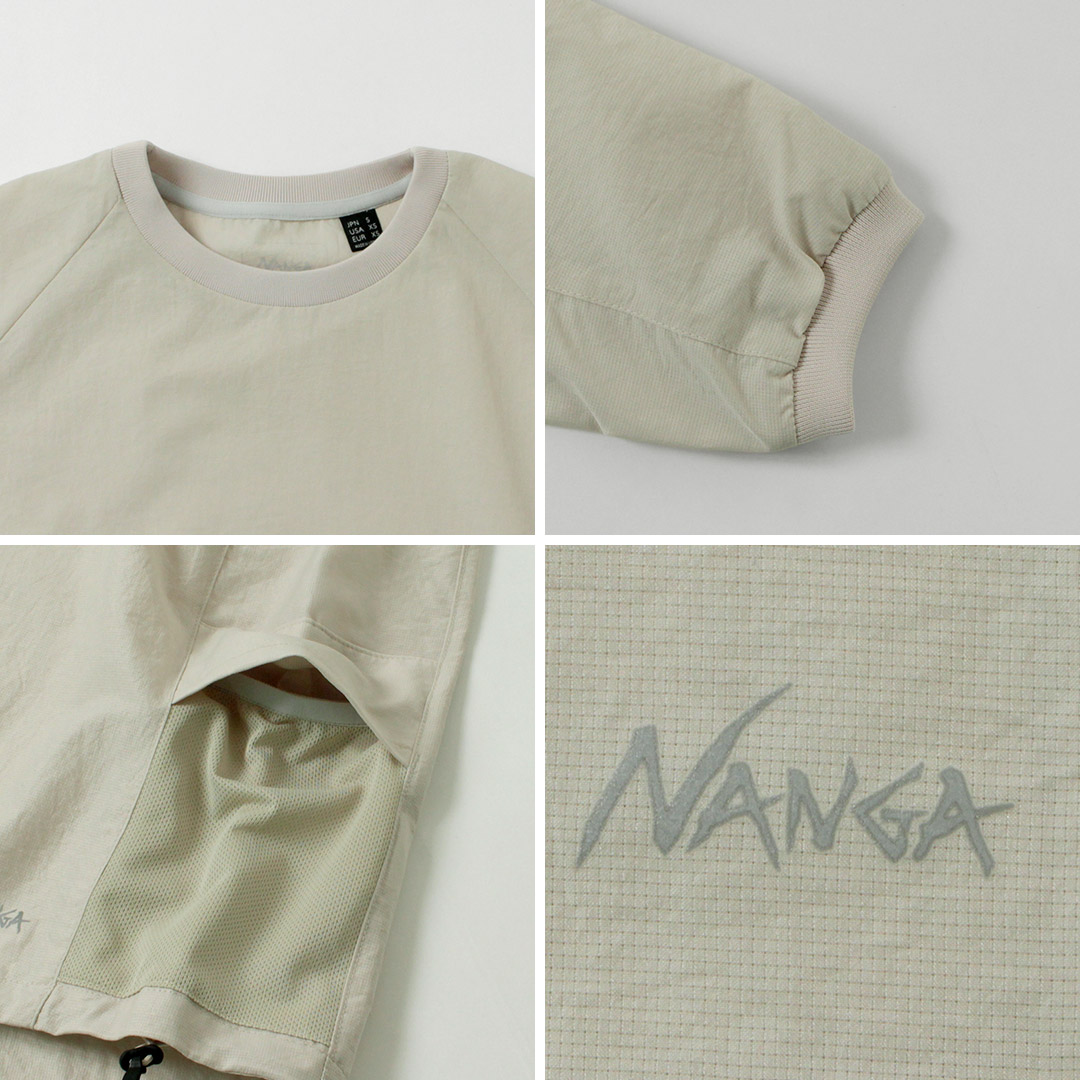 NANGA（ナンガ） ドットエアー コンフィー ロングスリーブTシャツ / メンズ 長袖 ロンT アウトドア 吸水速乾 ストレッチ | NANGA | 17