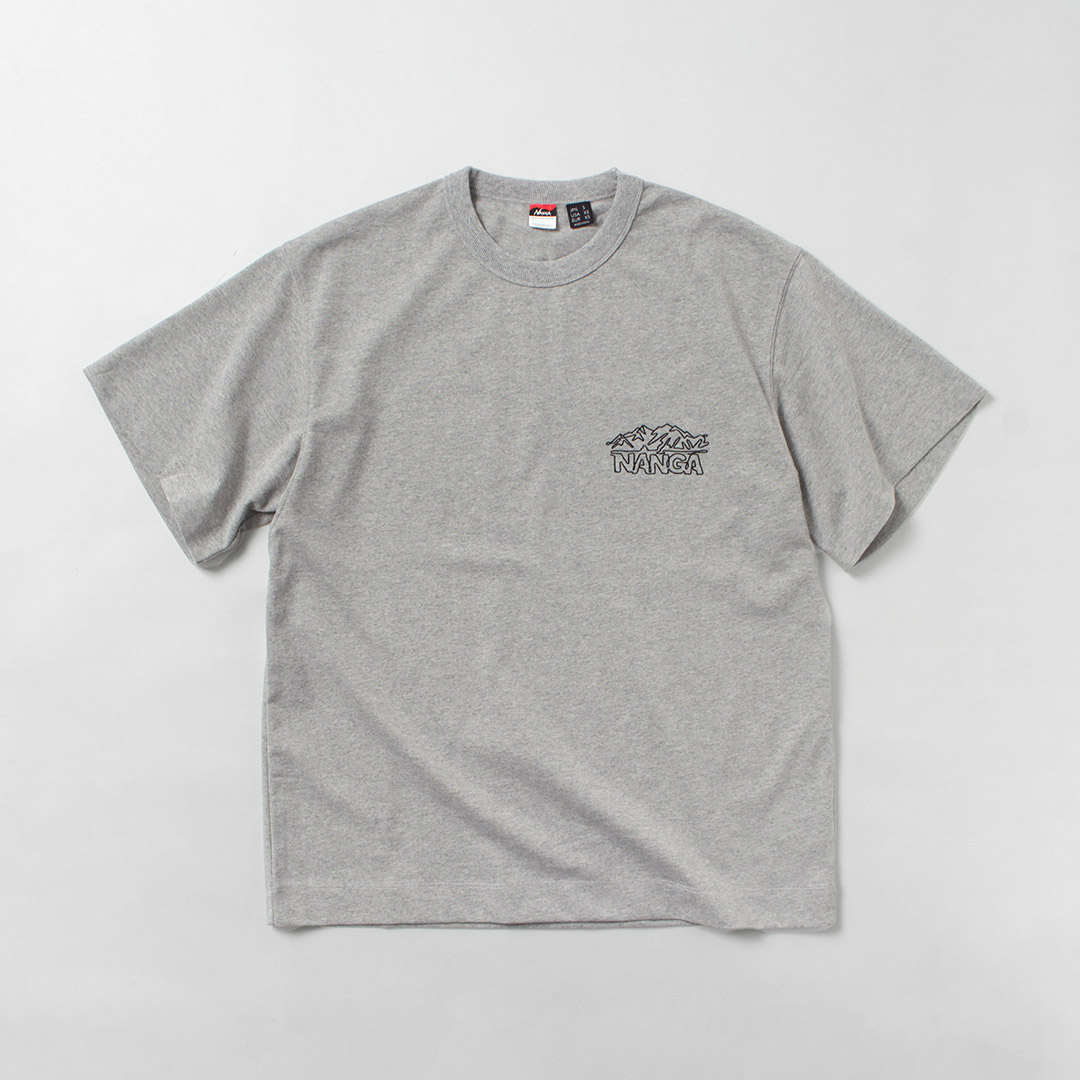 NANGA（ナンガ） エコハイブリッド ラインドローイング Tシャツ / 半袖 メンズ |  | 05