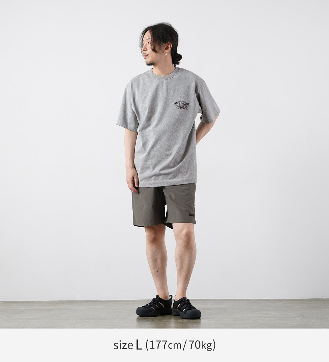 NANGA（ナンガ） エコハイブリッド ラインドローイング Tシャツ / 半袖 メンズ |  | 06