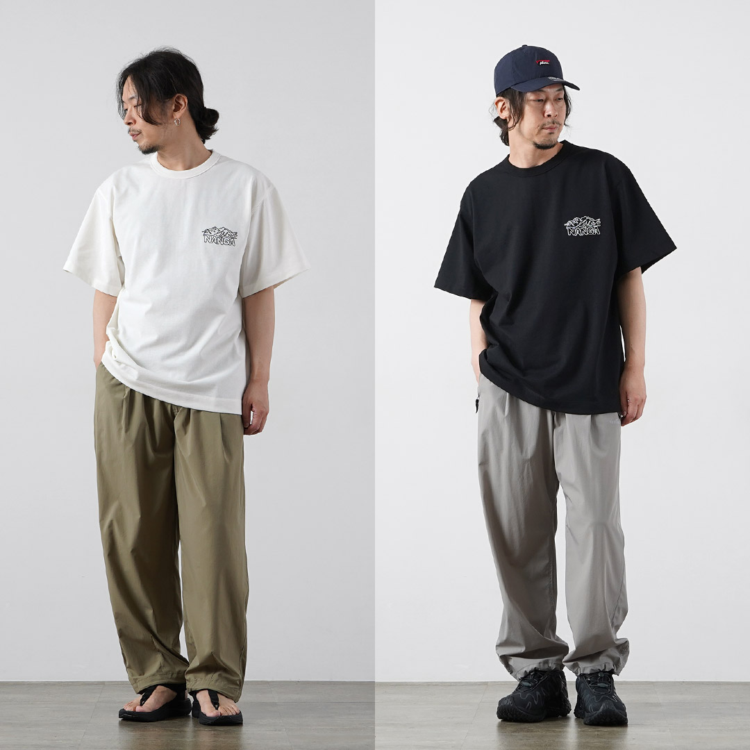 NANGA（ナンガ） エコハイブリッド ラインドローイング Tシャツ / 半袖 メンズ |  | 07