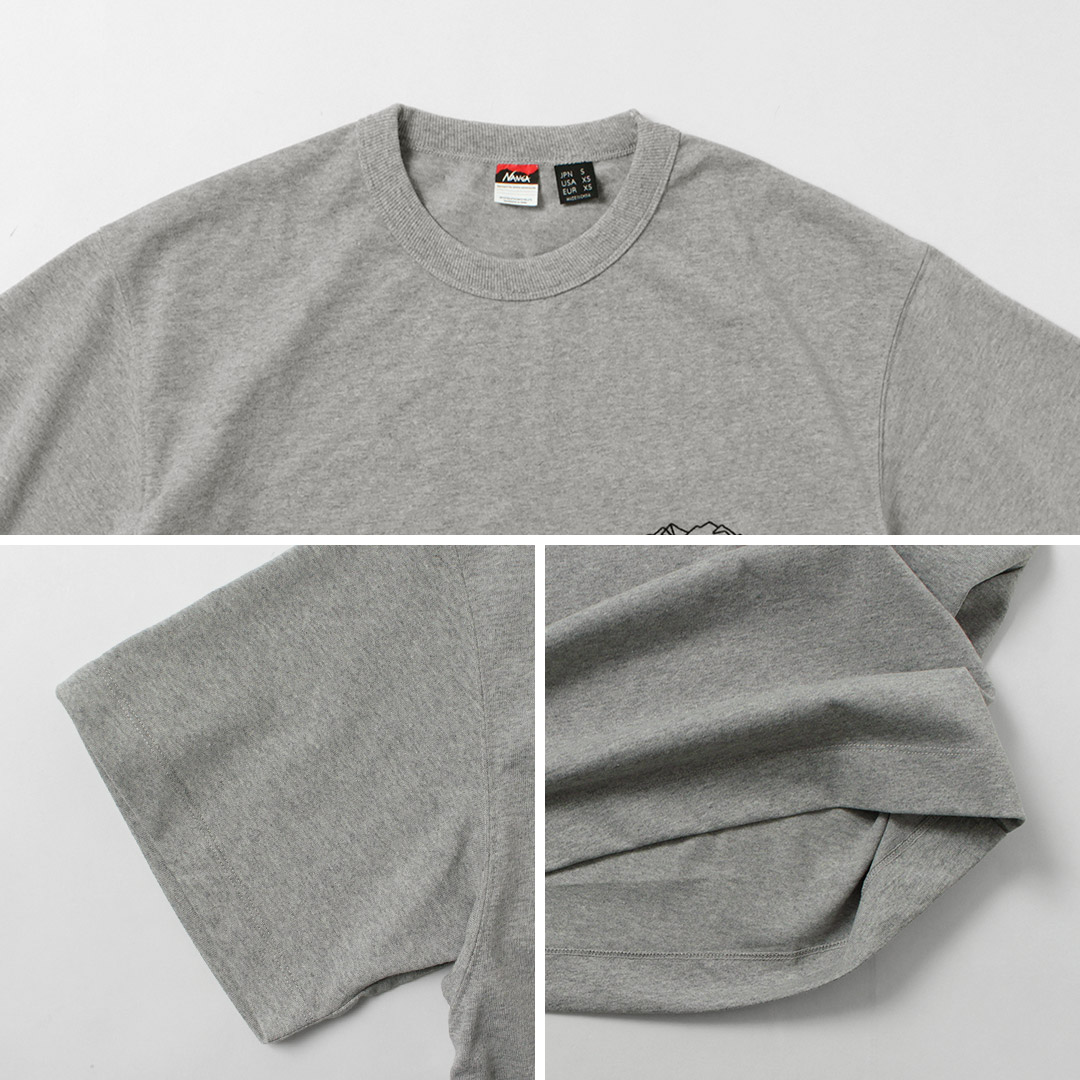 NANGA（ナンガ） エコハイブリッド ラインドローイング Tシャツ / 半袖 メンズ |  | 13