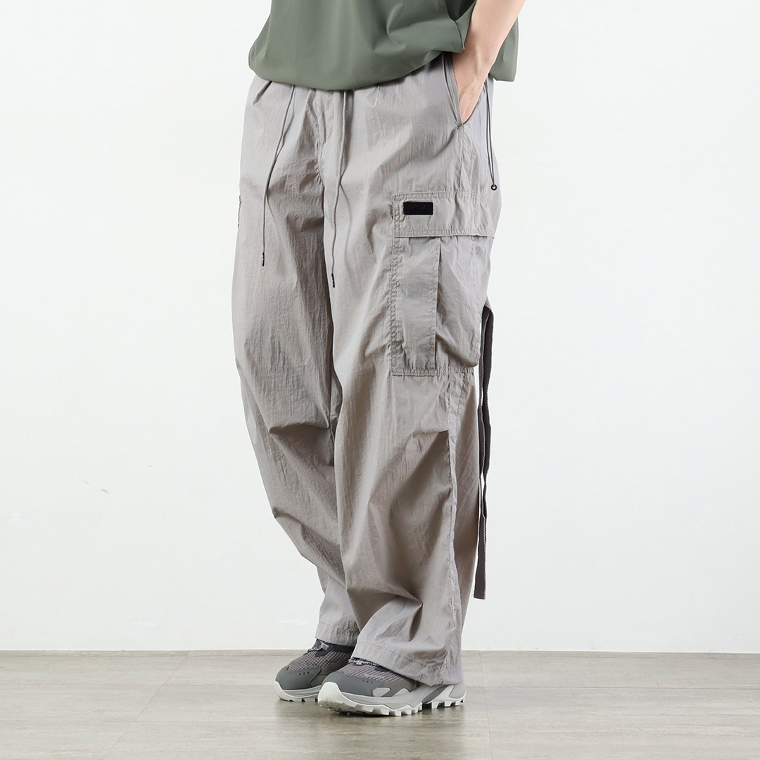 WILDTHINGS（ワイルドシングス） ダブルダイ ナイロン カーゴパンツ / メンズ イージーパンツ | WILD THINGS | 01