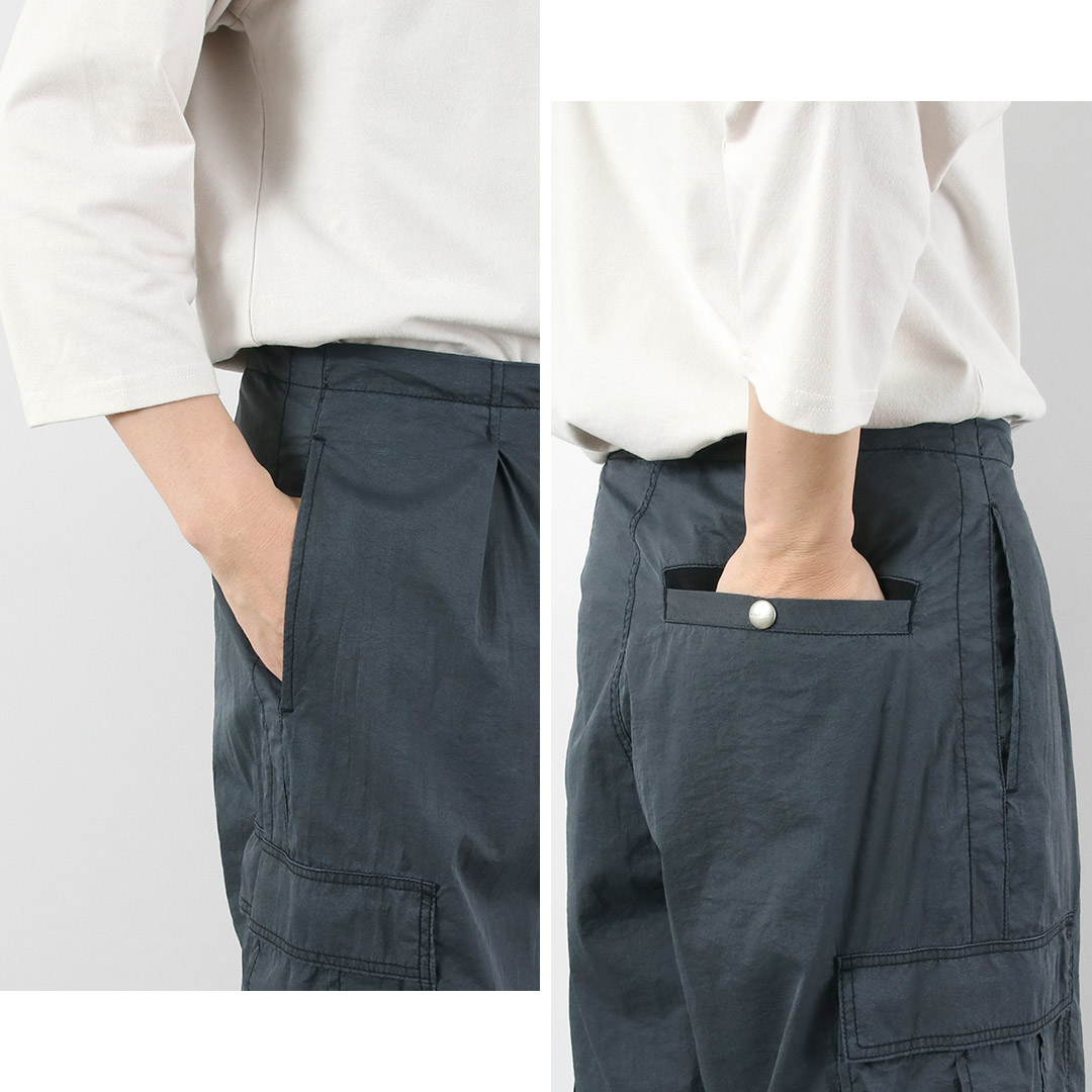 WILDTHINGS（ワイルドシングス） ダブルダイ ナイロン カーゴパンツ / メンズ イージーパンツ | WILD THINGS | 12