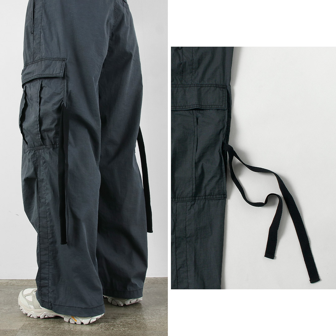 WILDTHINGS（ワイルドシングス） ダブルダイ ナイロン カーゴパンツ / メンズ イージーパンツ | WILD THINGS | 13