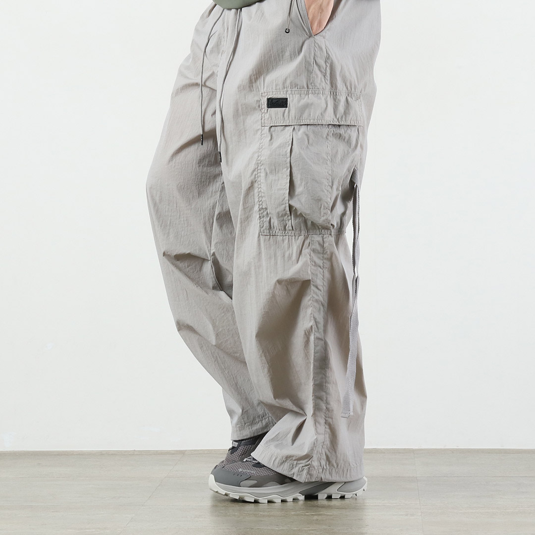 WILDTHINGS（ワイルドシングス） ダブルダイ ナイロン カーゴパンツ / メンズ イージーパンツ | WILD THINGS | 14