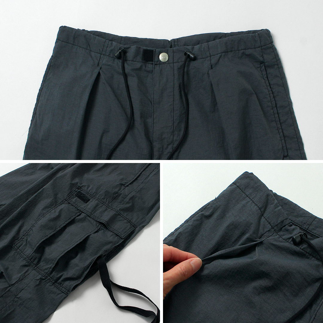 WILDTHINGS（ワイルドシングス） ダブルダイ ナイロン カーゴパンツ / メンズ イージーパンツ | WILD THINGS | 17