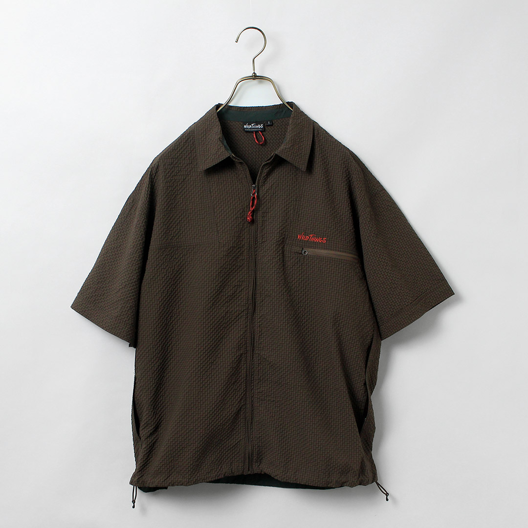 WILDTHINGS（ワイルドシングス） ゲッコー シアサッカー シャツ / メンズ 半袖 | WILD THINGS | 05