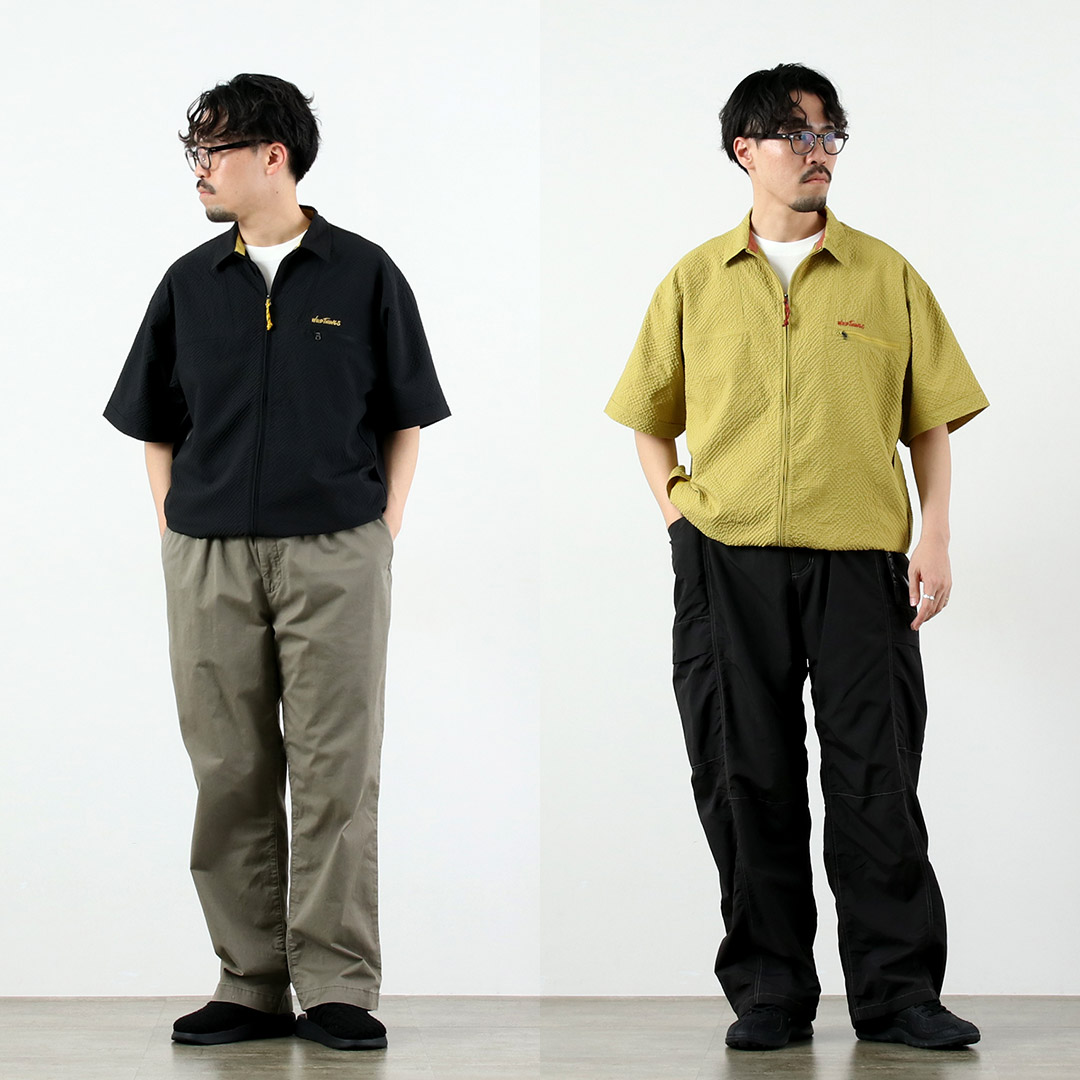 WILDTHINGS（ワイルドシングス） ゲッコー シアサッカー シャツ / メンズ 半袖 | WILD THINGS | 07