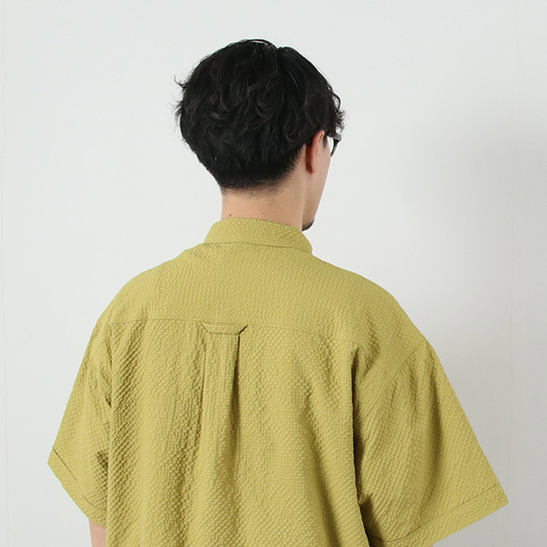 WILDTHINGS（ワイルドシングス） ゲッコー シアサッカー シャツ / メンズ 半袖 | WILD THINGS | 11