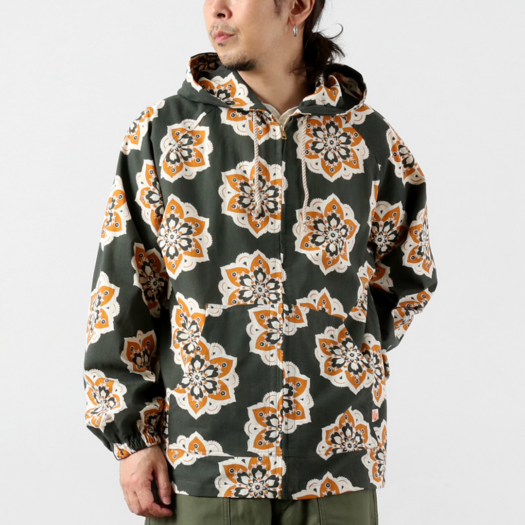 HAVE A GRATEFUL DAY（ハブアグレイトフルデイ） ビーチ フーディー ラウンドデザインプリント / メンズ | HAVE A GRATEFUL DAY | 03