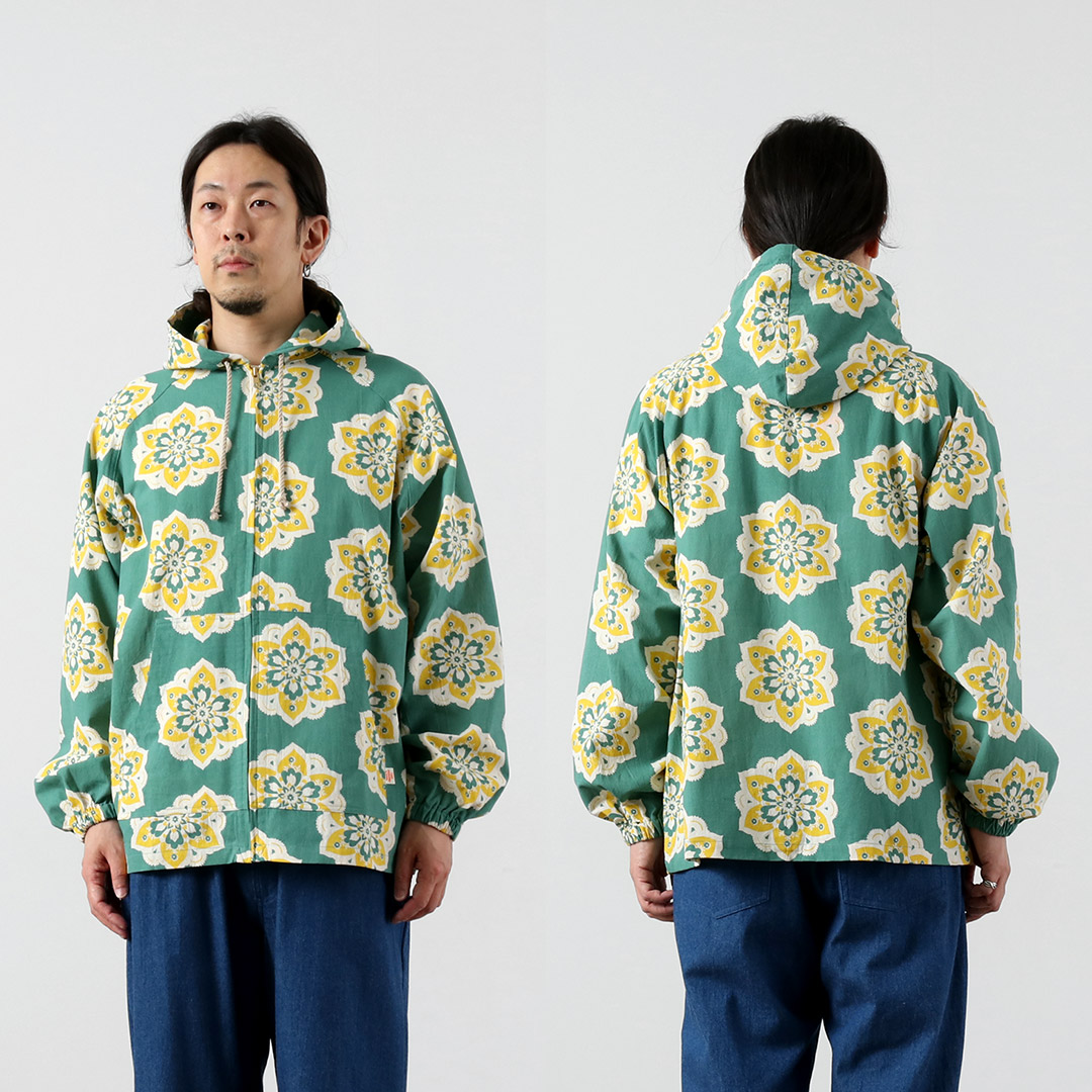 HAVE A GRATEFUL DAY（ハブアグレイトフルデイ） ビーチ フーディー ラウンドデザインプリント / メンズ | HAVE A GRATEFUL DAY | 15