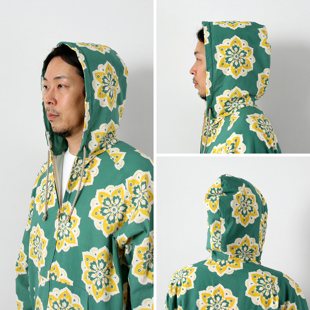 HAVE A GRATEFUL DAY（ハブアグレイトフルデイ） ビーチ フーディー ラウンドデザインプリント / メンズ | HAVE A GRATEFUL DAY | 11