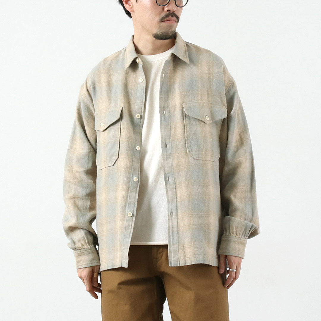 PENDLETON（ペンドルトン） CPOシャツ ビエラ / メンズ ネルシャツ 長袖 チェック柄 コットン 綿 ミリタリー CPO Shirt | PENDLETON | 02