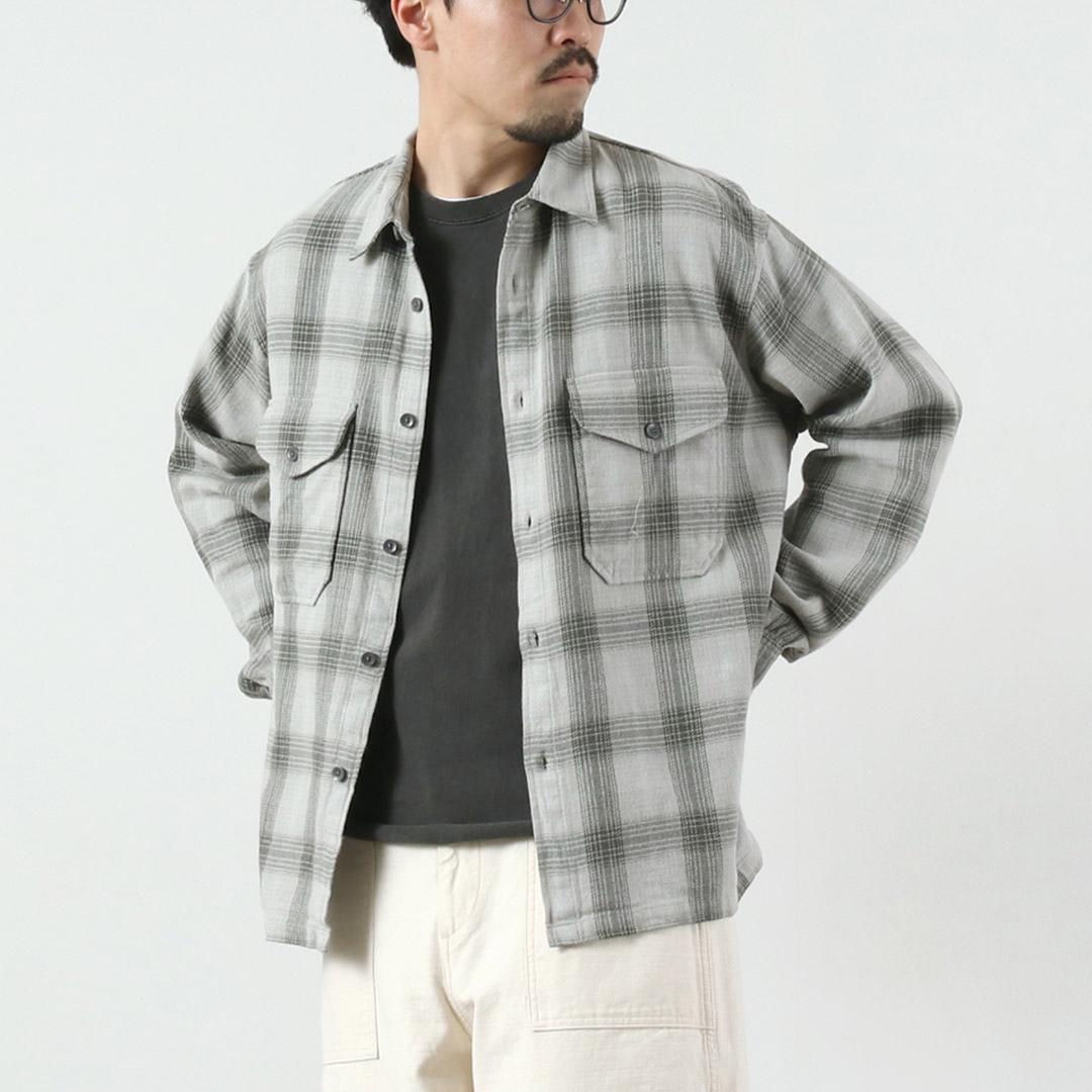 PENDLETON（ペンドルトン） CPOシャツ ビエラ / メンズ ネルシャツ 長袖 チェック柄 コットン 綿 ミリタリー CPO Shirt | PENDLETON | 03