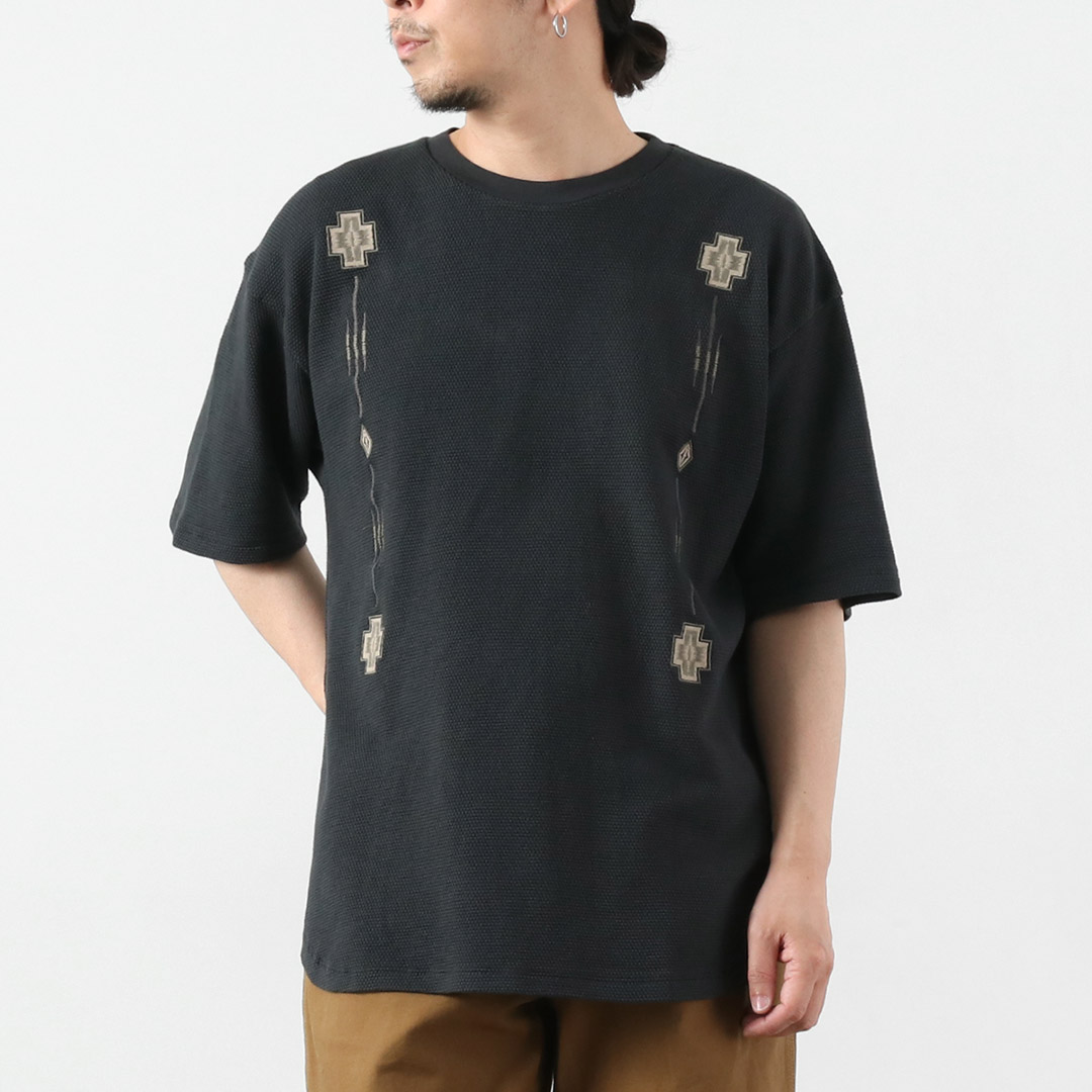 PENDLETON（ペンドルトン） 鬼カノコ 刺繍Tシャツ / メンズ 半袖 鹿の子 | PENDLETON | 03