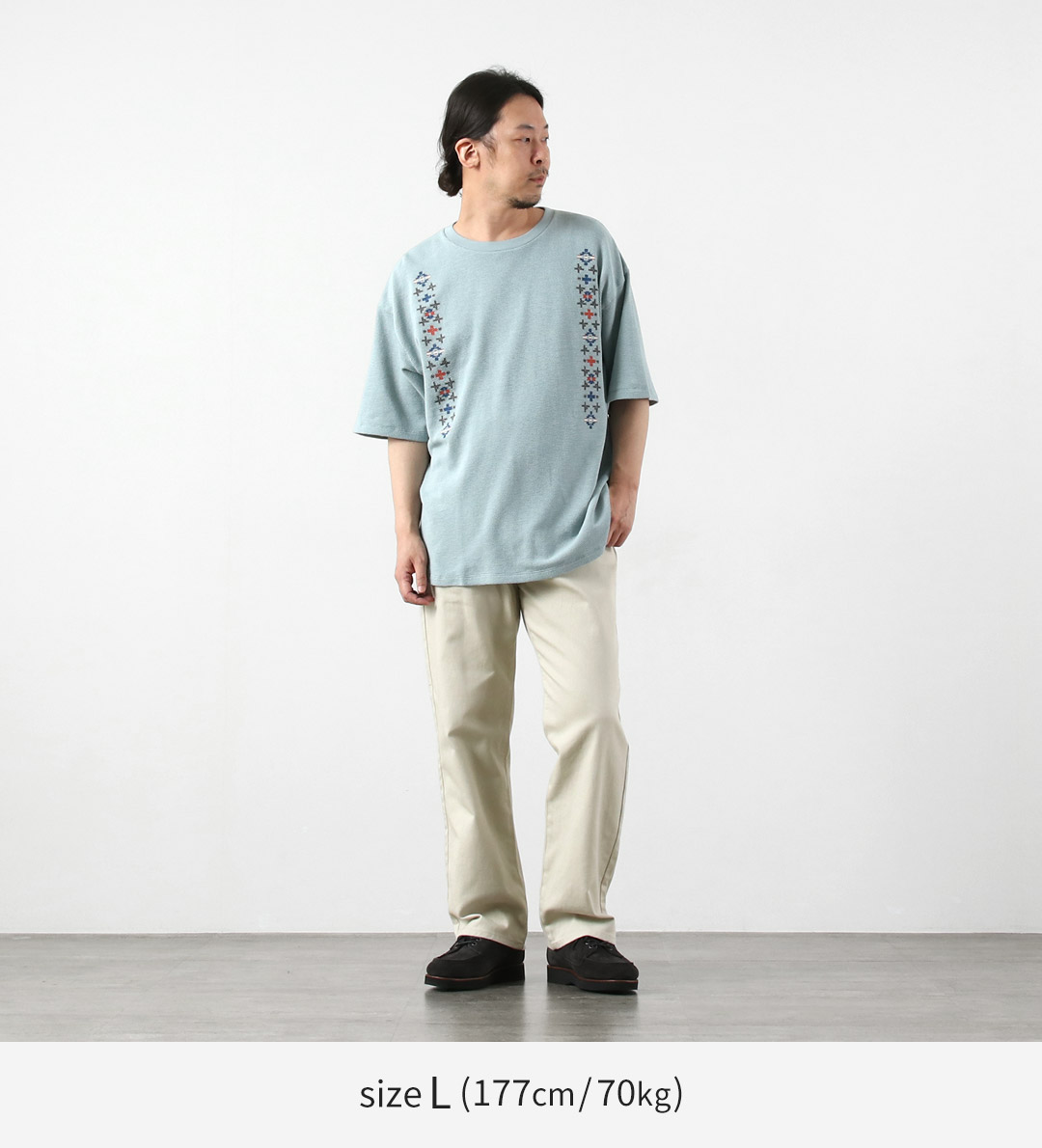 PENDLETON（ペンドルトン） 鬼カノコ 刺繍Tシャツ / メンズ 半袖