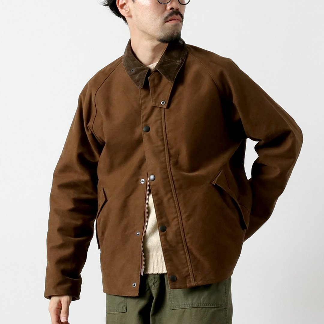 FOB FACTORY（FOBファクトリー） FRC008 別注 モールスキン ライディングジャケット ショート カバーオール 日本製 / メンズ | FOB FACTORY | 02