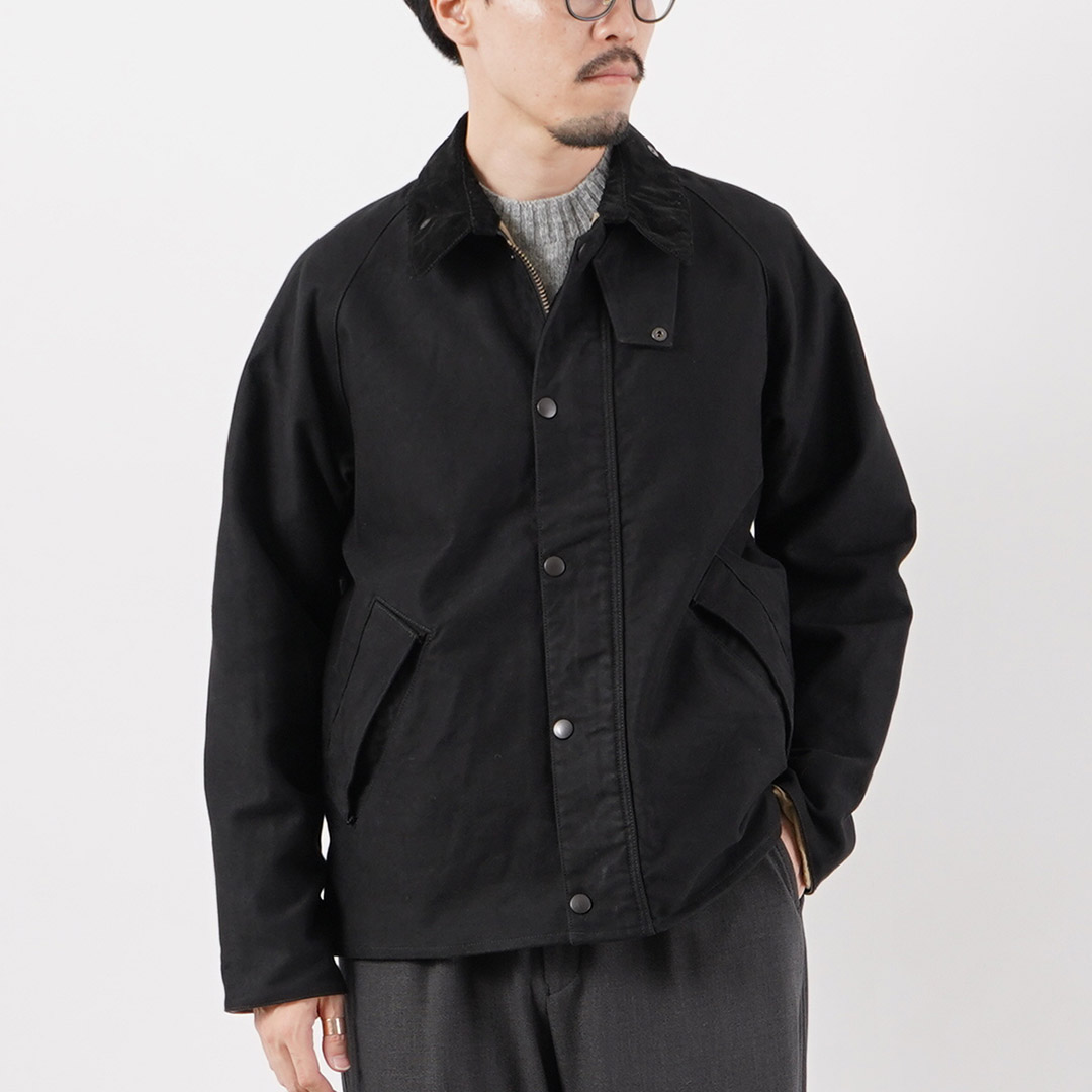 FOB FACTORY（FOBファクトリー） FRC008 別注 モールスキン ライディングジャケット ショート カバーオール 日本製 / メンズ | FOB FACTORY | 05