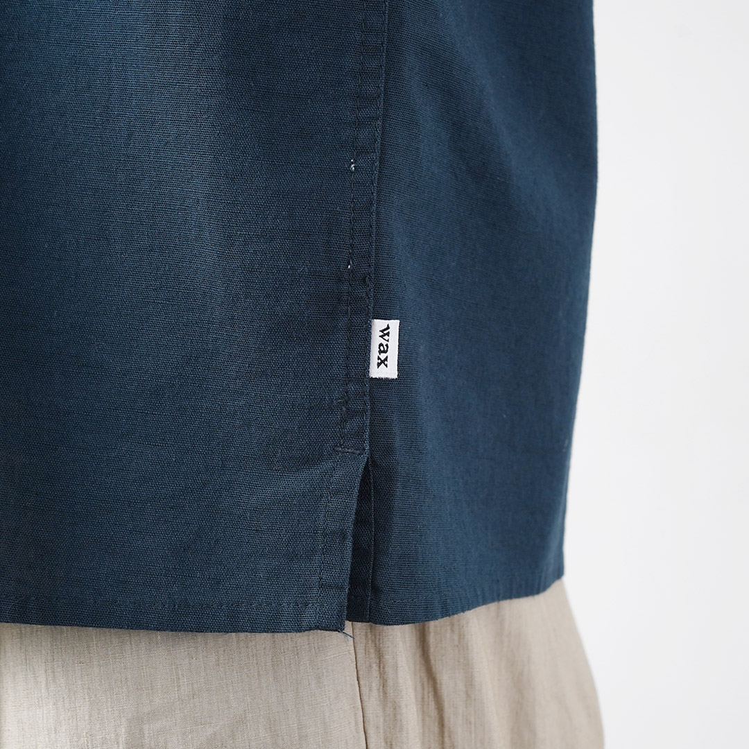 WAX LONDON（ワックスロンドン） ディドコット ショートスリーブシャツ 刺繍 / 半袖 メンズ 麻 | WAX LONDON | 12