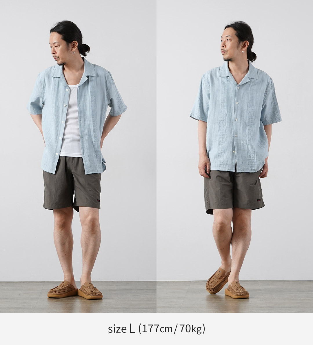 WAX LONDON（ワックスロンドン） ディドコット ショートスリーブシャツ ダブルウェーブ グリッド / メンズ 半袖 | WAX LONDON | 05