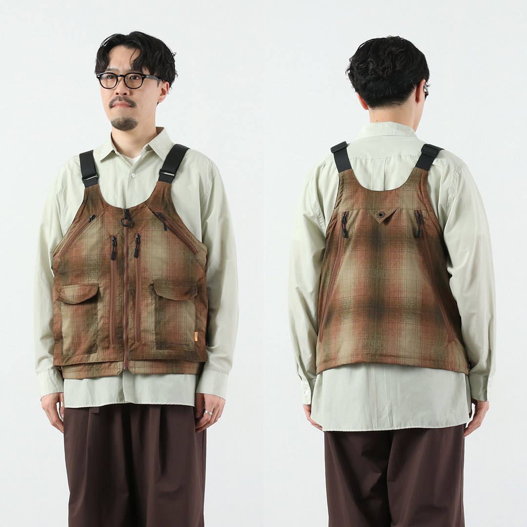 WHITE MOUNTAINEERING（ホワイトマウンテニアリング） グリップスワニーコラボ オンブレーチェック 2way ギアパックベスト4.0 | WHITE MOUNTAINEERING | 16