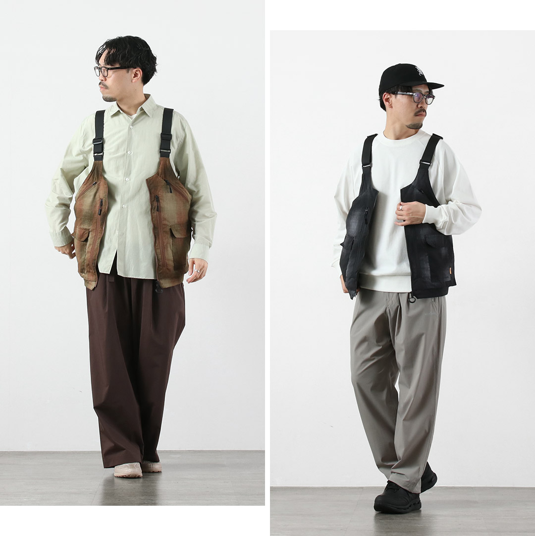 WHITE MOUNTAINEERING（ホワイトマウンテニアリング） グリップスワニーコラボ オンブレーチェック 2way ギアパックベスト4.0 | WHITE MOUNTAINEERING | 17