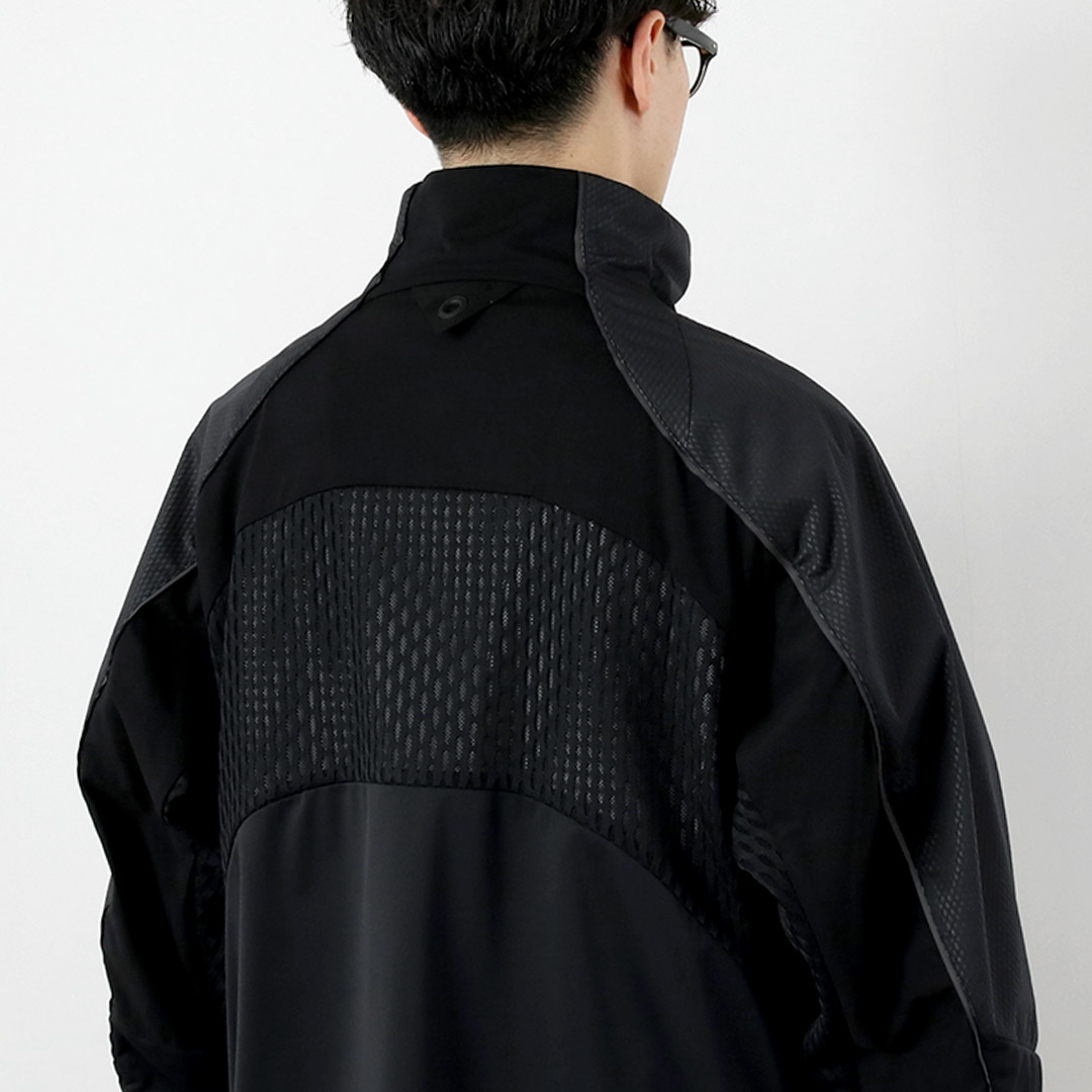 WHITE MOUNTAINEERING（ホワイトマウンテニアリング） ウインドストッパー プルオーバー アウター / メンズ 防風 透湿 耐水 GORE-TEX WINDSTOPPER | White Mountaineering BLK | 08