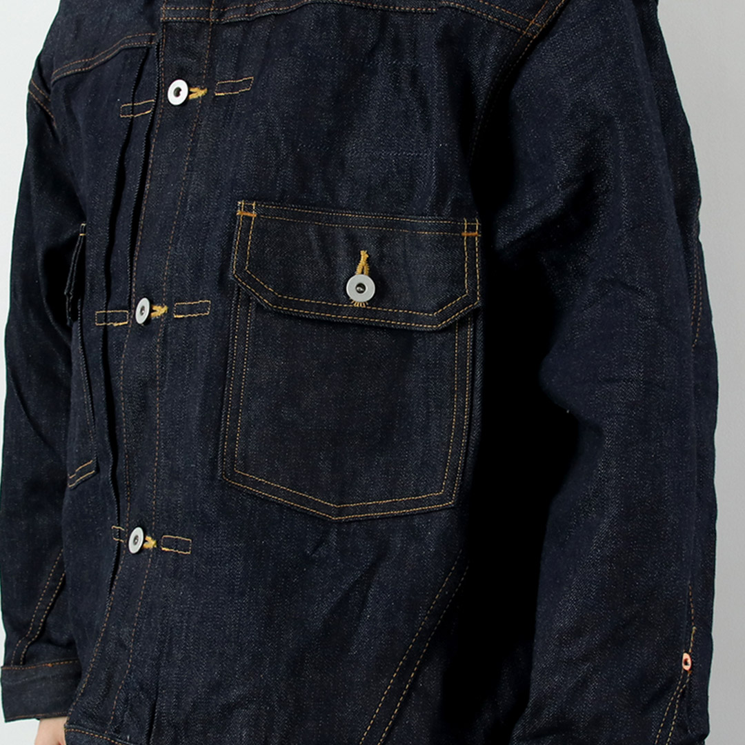 SKEWED（スキュー） エルドラド ジャケット 日本製 / メンズ ジーンズ デニムジャケット インディゴ ストーンウォッシュ Gジャン |  | 07