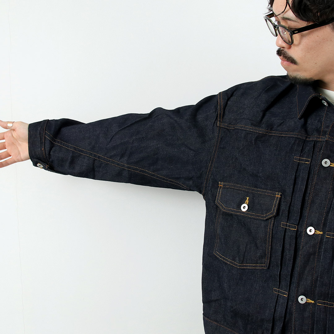 SKEWED（スキュー） エルドラド ジャケット 日本製 / メンズ ジーンズ デニムジャケット インディゴ ストーンウォッシュ Gジャン |  | 08