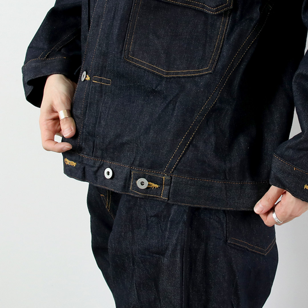 SKEWED（スキュー） エルドラド ジャケット 日本製 / メンズ ジーンズ デニムジャケット インディゴ ストーンウォッシュ Gジャン |  | 09