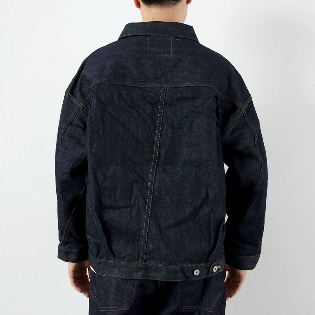 SKEWED（スキュー） エルドラド ジャケット 日本製 / メンズ ジーンズ デニムジャケット インディゴ ストーンウォッシュ Gジャン |  | 10