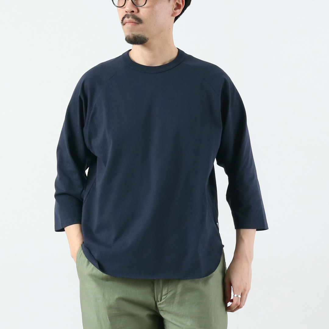 HEALTHKNIT（ヘルスニット）×RAG 別注 7分袖 ラグランスリーブ クルーネックTシャツ オープンエンド ドライジャージ 抗菌・防臭加工 |  | 03
