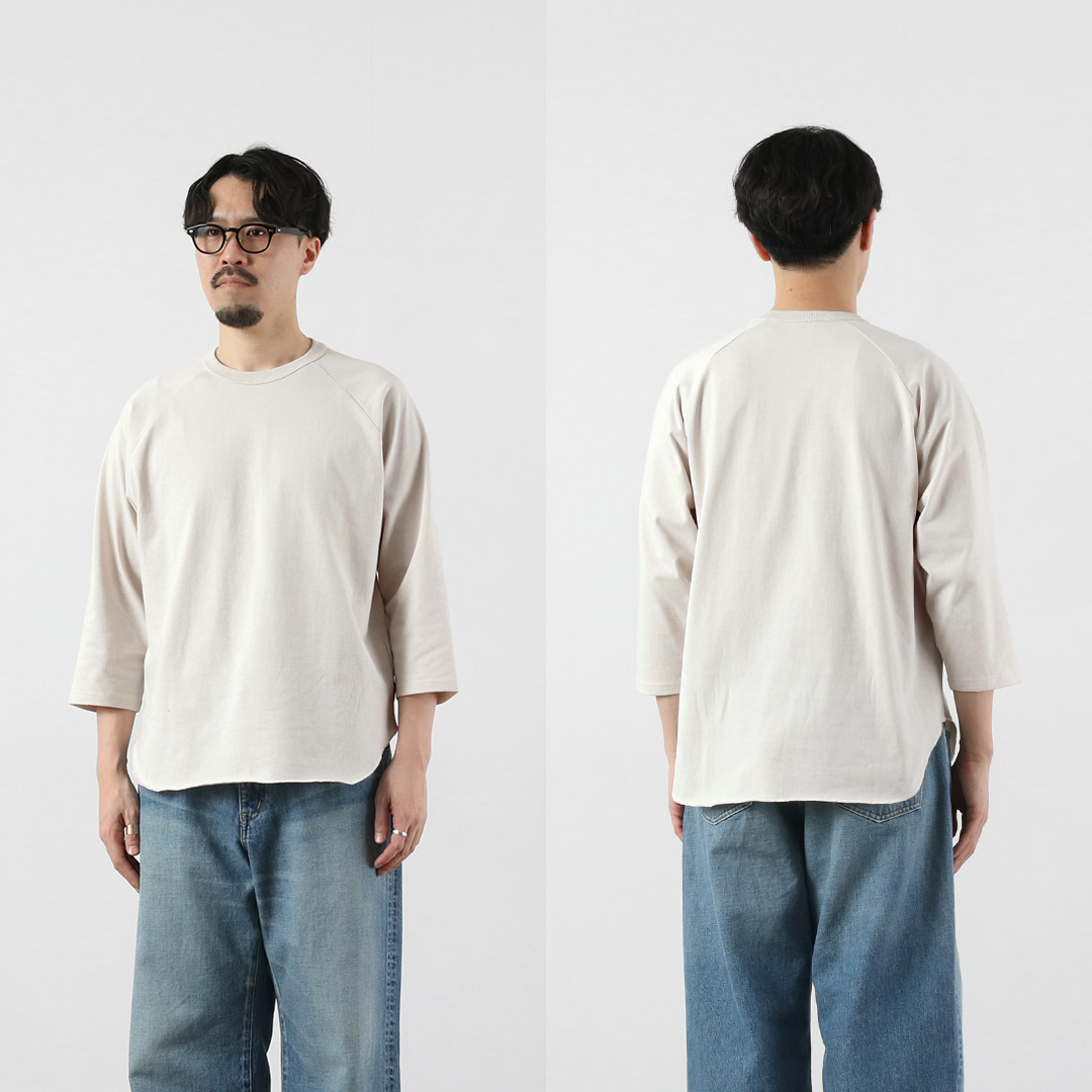 HEALTHKNIT（ヘルスニット）×RAG 別注 7分袖 ラグランスリーブ クルーネックTシャツ オープンエンド ドライジャージ 抗菌・防臭加工 |  | 16