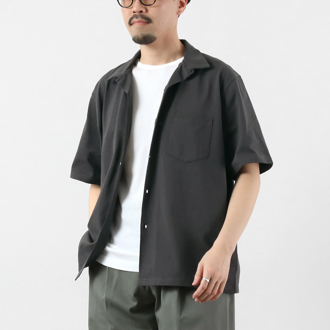 HEALTHKNIT（ヘルスニット）×RAG 別注 半袖 オープンカラーシャツ オープンエンド ドライジャージ 抗菌・防臭加工 / メンズ |  | 03