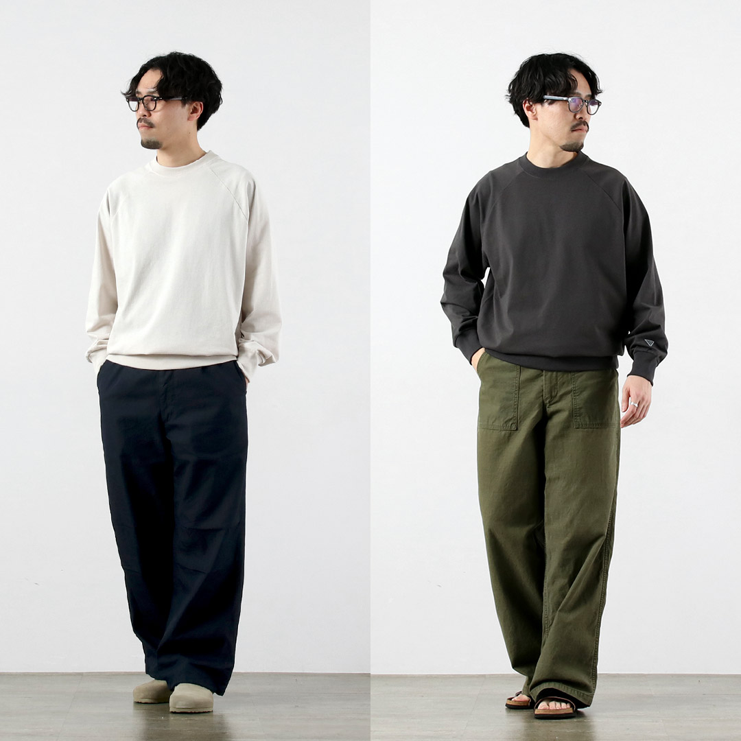 HEALTHKNIT（ヘルスニット） ×RAG 別注 ヘルスニット×ラグ 長袖クルーネック スウェッティー オープンエンド ドライジャージ |  | 11