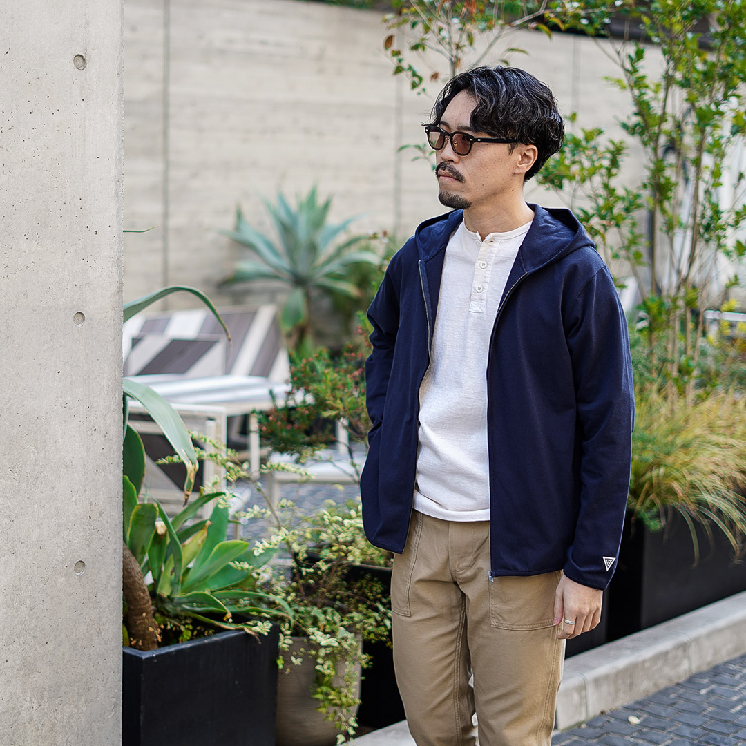 HEALTHKNIT（ヘルスニット） ×RAG 別注 ヘルスニット×ラグ Teeジップパーカー オープンエンド ドライジャージ |  | 07