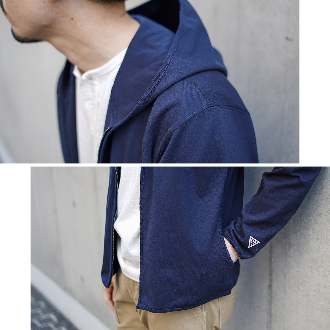 HEALTHKNIT（ヘルスニット） ×RAG 別注 ヘルスニット×ラグ Teeジップパーカー オープンエンド ドライジャージ |  | 08