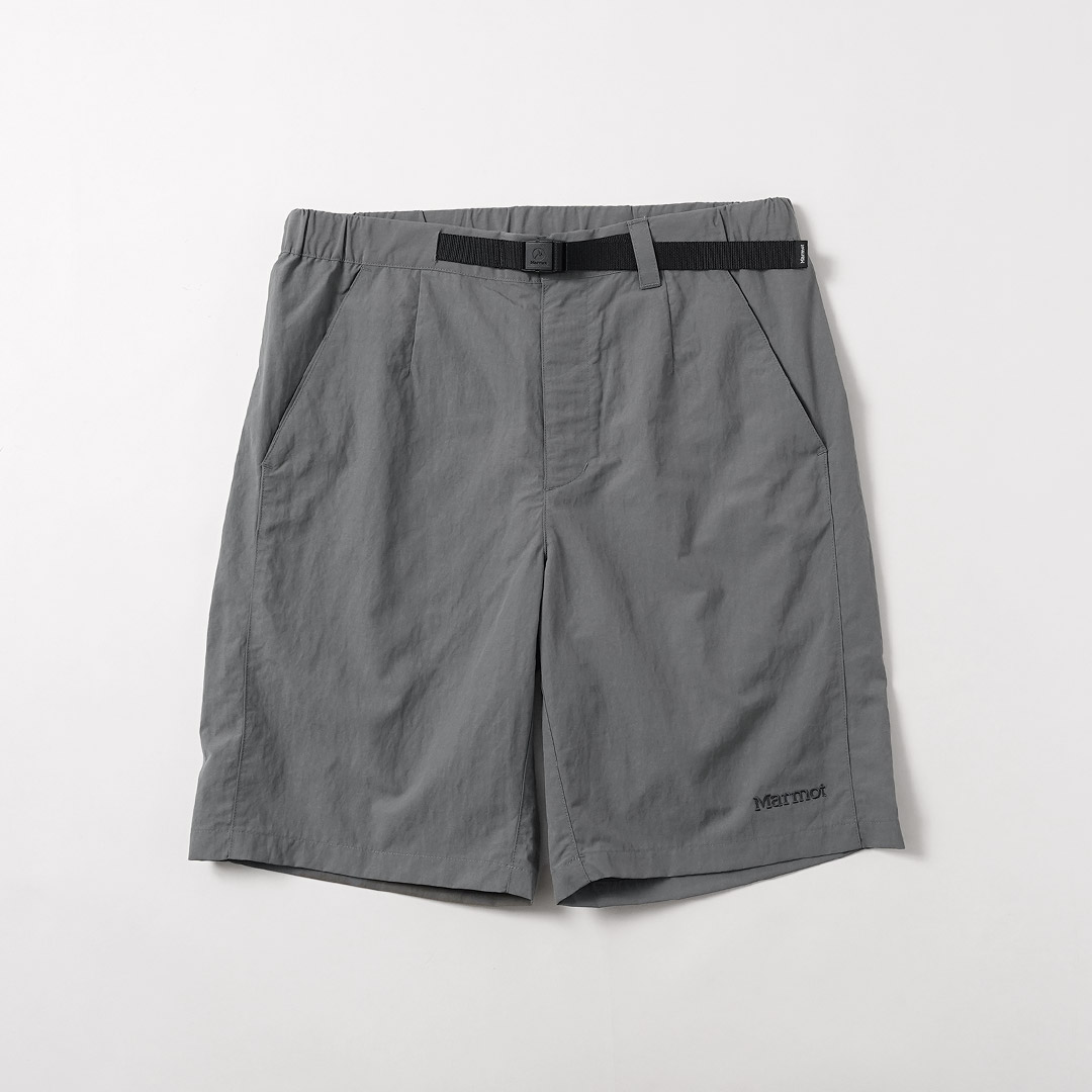 ぜ*】様 Marmot ビブパンツ グレー Lサイズ Marmot（マーモット） 8インチ ギルドショーツ / メンズ ハーフパンツ