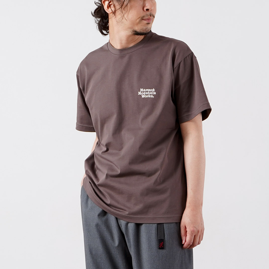 MARMOT（マーモット） MMW刺繍 Tシャツ / メンズ 半袖 吸水速乾 UVカット 抗菌消臭 | Marmot | 04