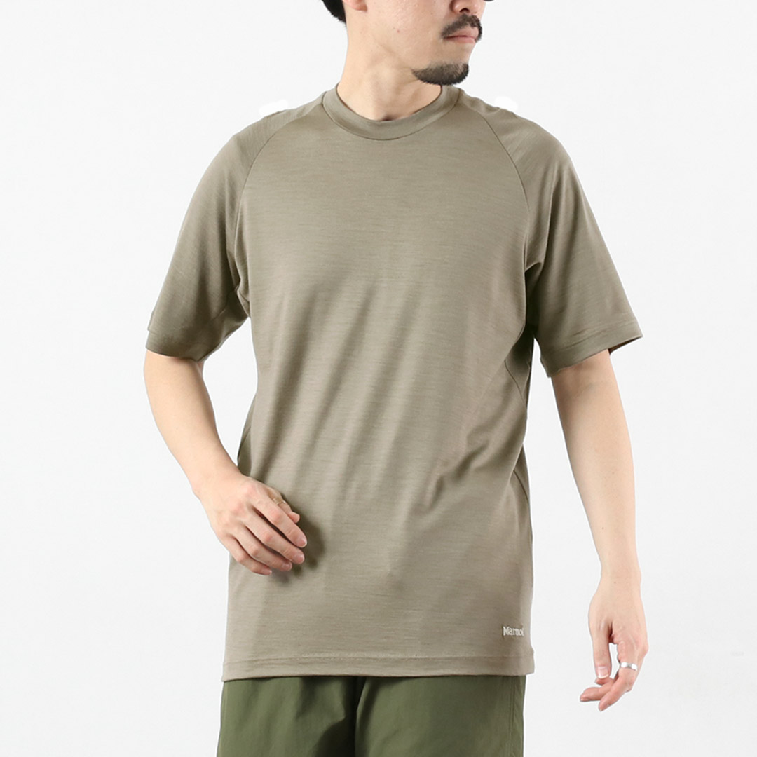 MARMOT（マーモット） メリノウール Tシャツ / メンズ 半袖 登山 | Marmot | 01