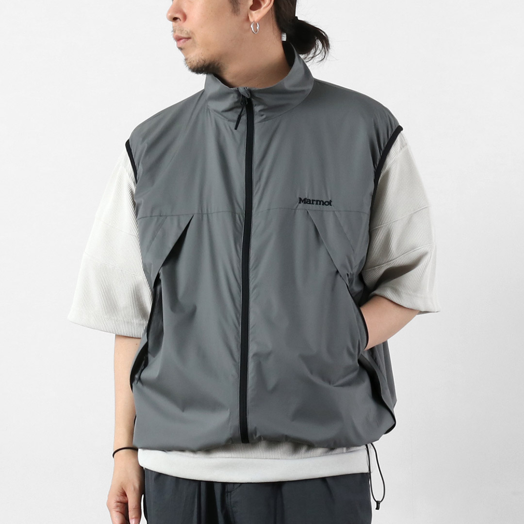 MARMOT（マーモット） ライト サーブベスト / メンズ 軽量 撥水 耐久 |  | 01