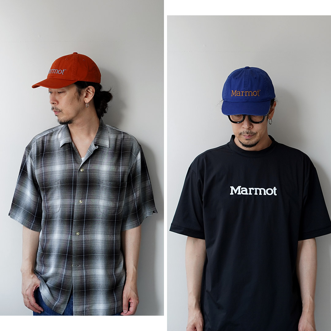 MARMOT（マーモット） ビッグロゴ キャップ / メンズ 刺繍 吸水速乾 UVカット アウトドア | Marmot | 18