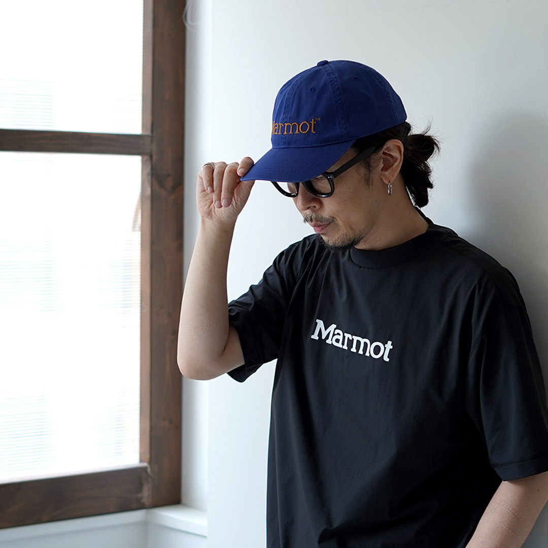 MARMOT（マーモット） ビッグロゴ キャップ / メンズ 刺繍 吸水速乾 UVカット アウトドア | Marmot | 07